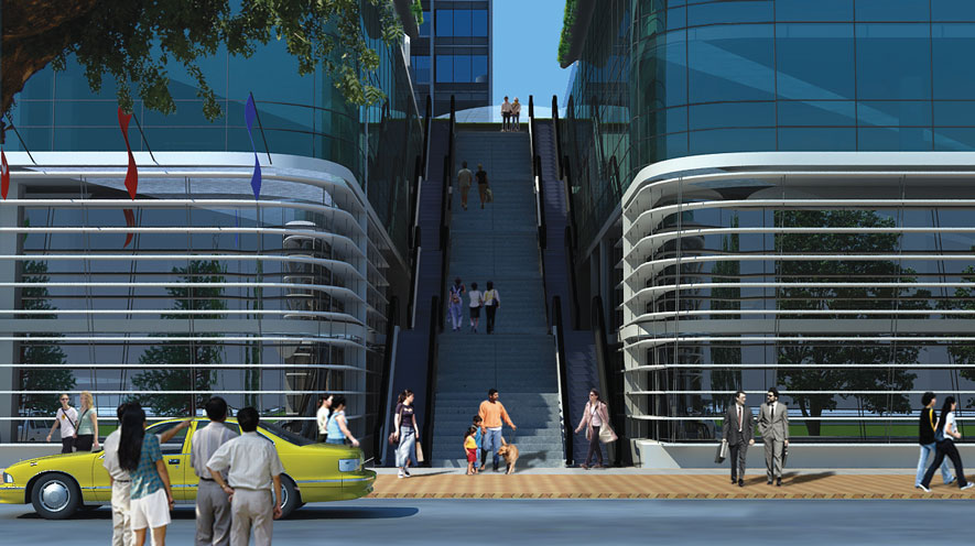 EKSKLUZIVE/ Zbulohet projekti i kullave aty ku ndodhet selia e PD, projekti ka emrin ‘4 Freedom Park’, hotele luksoze, zyra, pamje befasuese