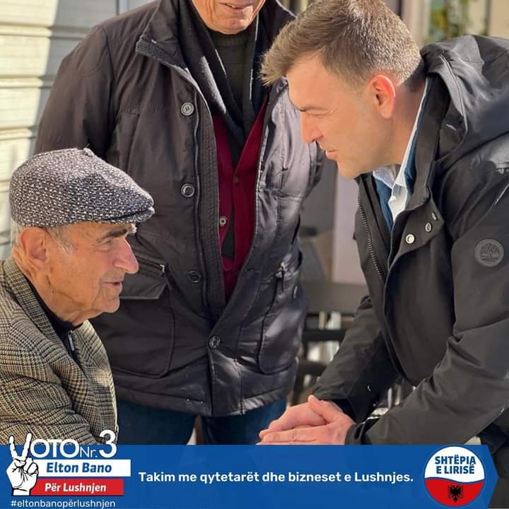 Elton Bano, fushatë intensive, Fitorja po troket ne çdo derë lushnjare