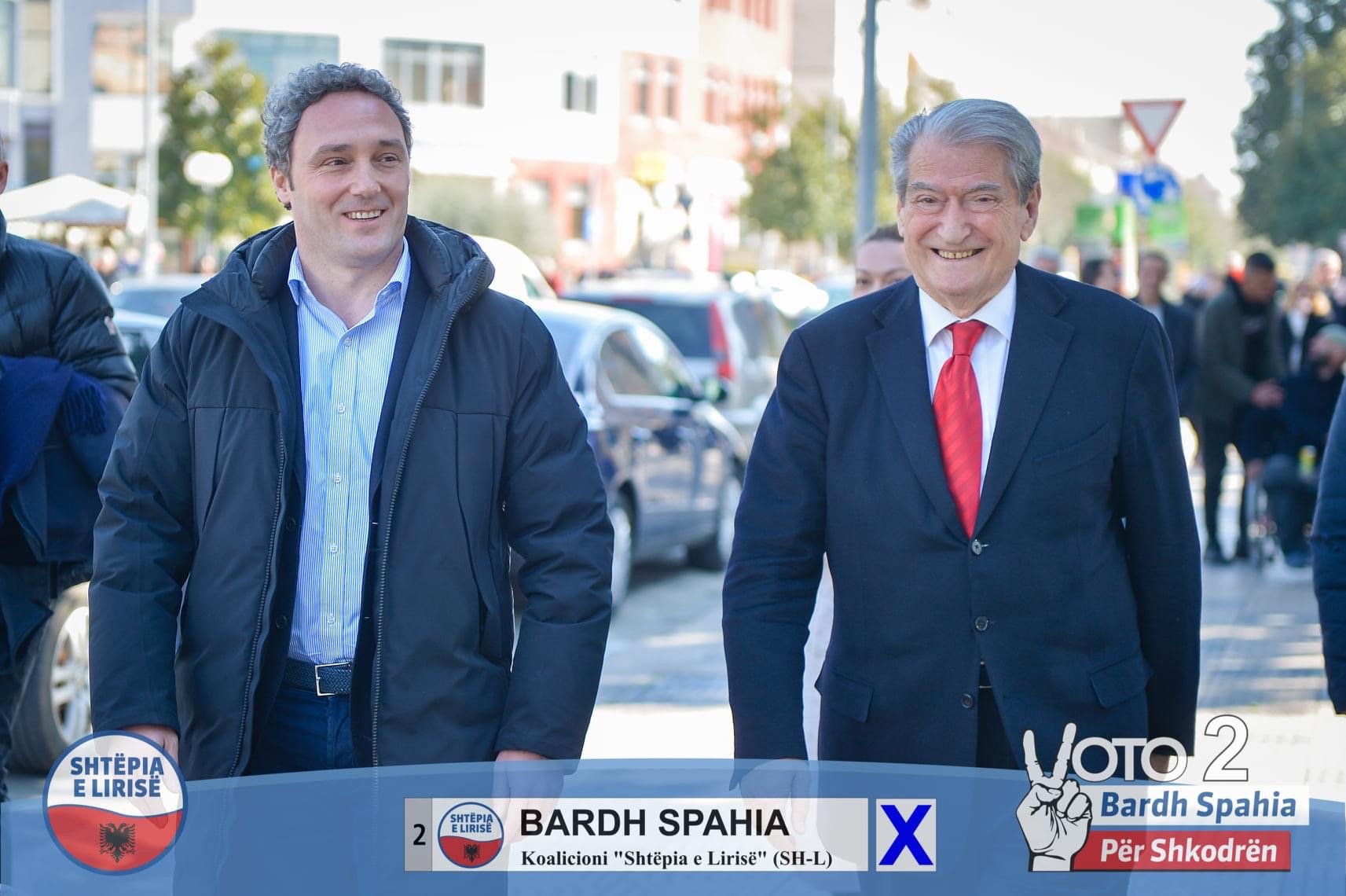 Berisha me Bardh Spahinë në Dajç: Asnjë votë kësaj arre me vrimë