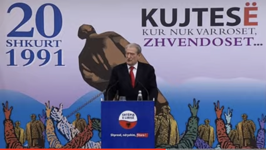 Berisha: Rrëzimi i kultit të Enverit kush i gjitha kushteve që opozita të ishte e vërtetë