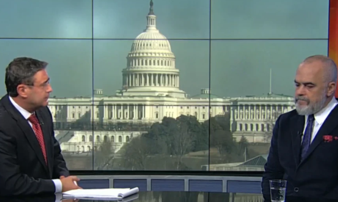 Intervista te Zeri i Amerikes, Rama bllokohet kur duhet te pergjigjet per korrupsionin e qeverise se tij