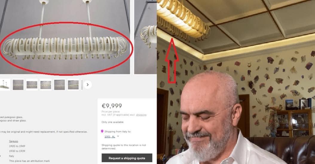 ‘Rama është në luftë’ duhet të shtrëngojë rripin, influenceri i nxjerr llampadarin e shtrenjtë