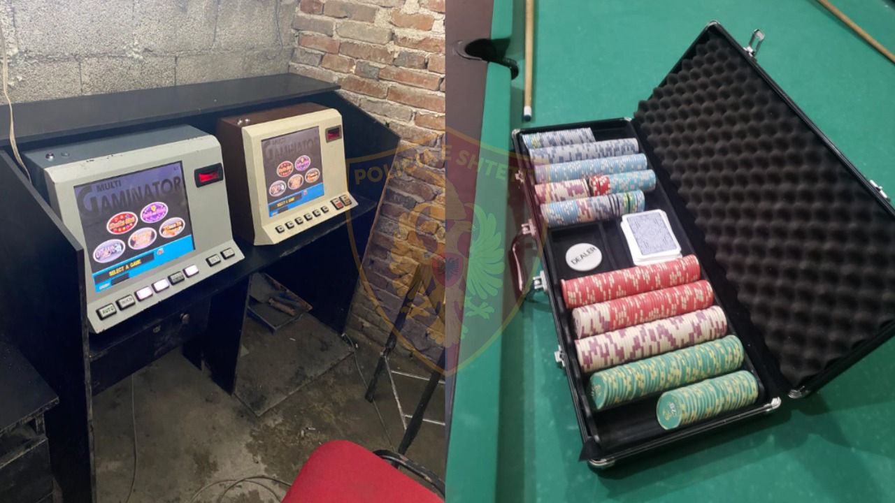 Policia bllokon lokalin e lojërave të fatit në Tiranë, 1 në pranga