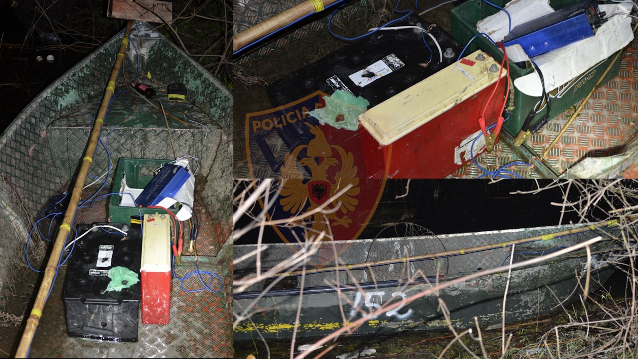 ‘Peshkim elektrik’, procedohet penalisht peshkatari dhe sekuestrohet peshku në varkë