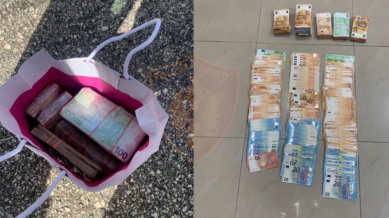 Sekuestrohen 87 mijë euro në makinë, policia nis procedimin penal
