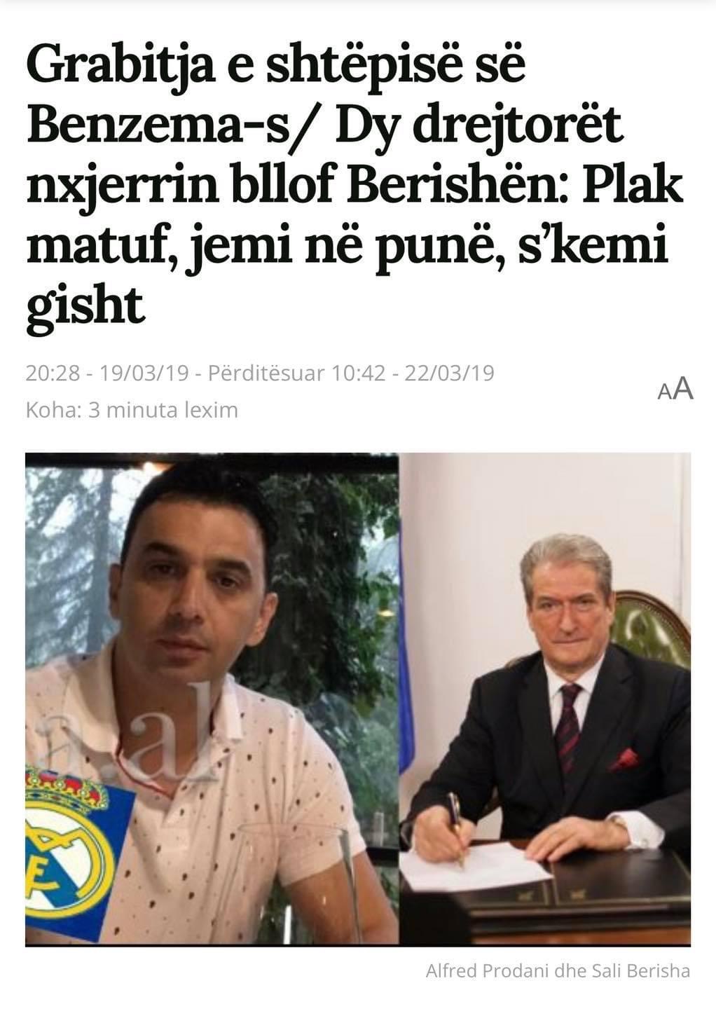 Berisha e denoncoi tri vjet më parë, çfarë deklaronte atëherë drejtori i arrestuar i ujësjellësit