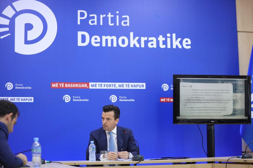 Agron Shehaj lajmëron nismën për heqjen e mandatit të deputetes për ministren