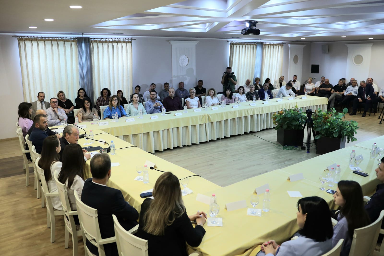 Berisha në Elbasan: PD është e etur për një hapje drejt vlerave