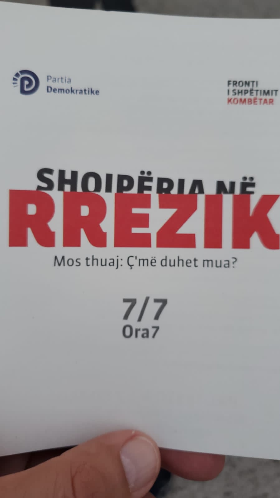 Grupet e punës së protestës, takime derë më derë në Tiranë