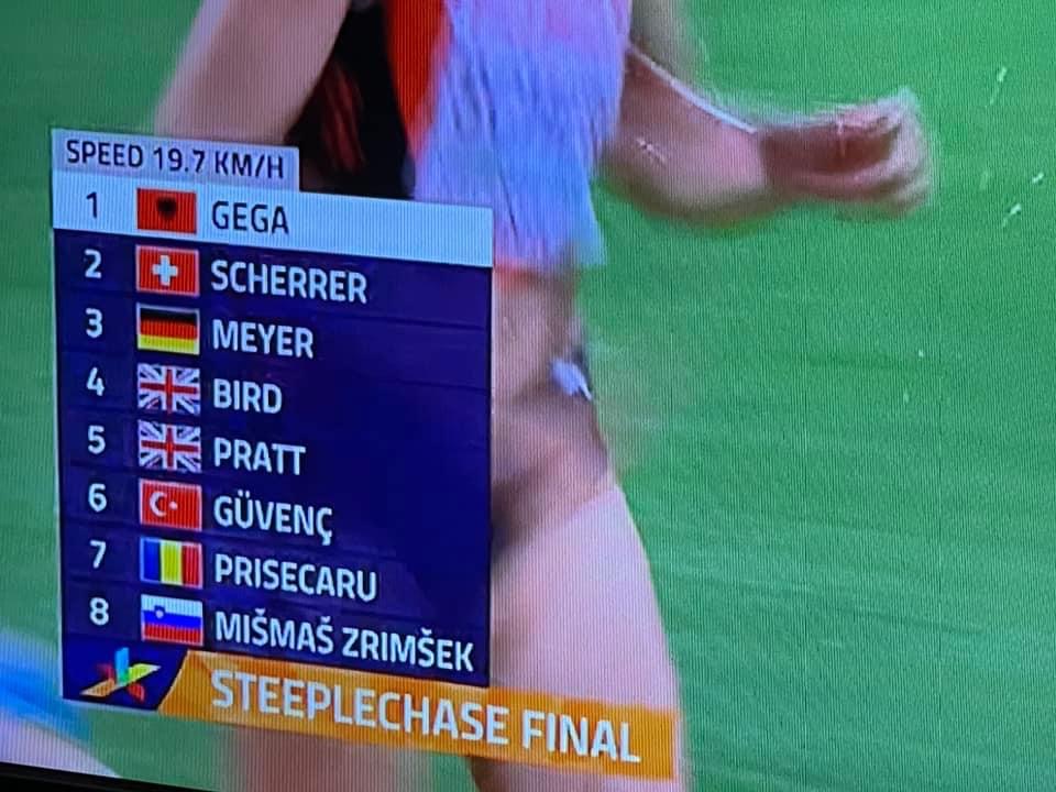 VIDEO&FOTO/ Luiza Gega, kampione e Evropës në 3000 metra