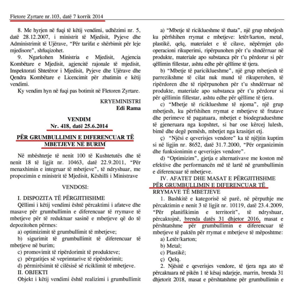 “Rama injoroi planin e financuar nga BE. I dha 22 milionë euro të shpallurës në kërkim Stela Gugallja”