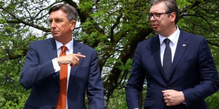 Polemika e Lubjanës me Beogradin për Kosovën, Vuçiç alarmon Presidentin slloven
