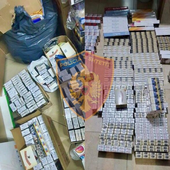 Kapen steka me cigare kontrabandë në Durrës