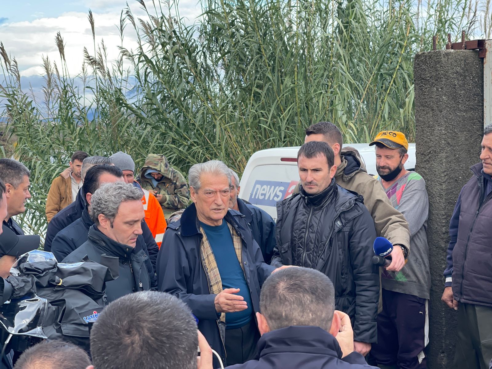 Berisha në Shkodër: Përmbytjet erdhën sepse Rama nuk ndal vjedhjen me energjinë