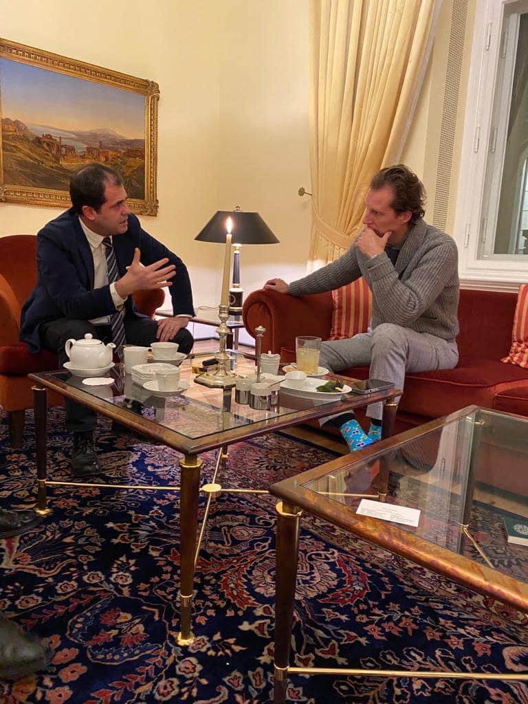 Bylykbashi, takim në Beelin me zyrtarin e lartë të CDU