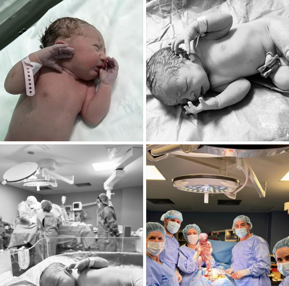 Promisa dhe Oriol, vajzë dhe djalë, 2 bebet e para të 2023