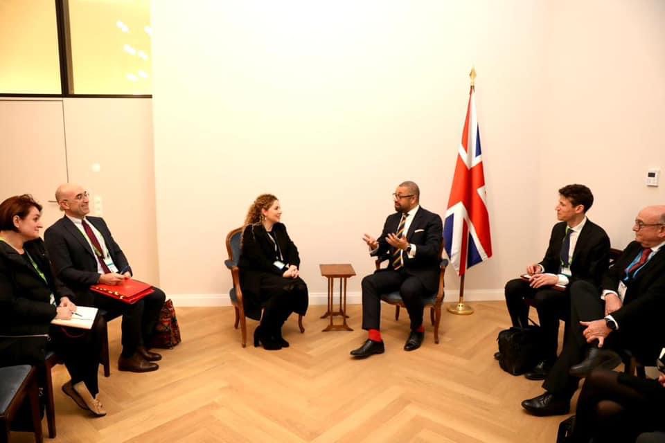 Rama, axhendë të ulët në Samitin e Sigurisë në Berlin, Xhaçka takon Sekretarin e Jashtëm britanik