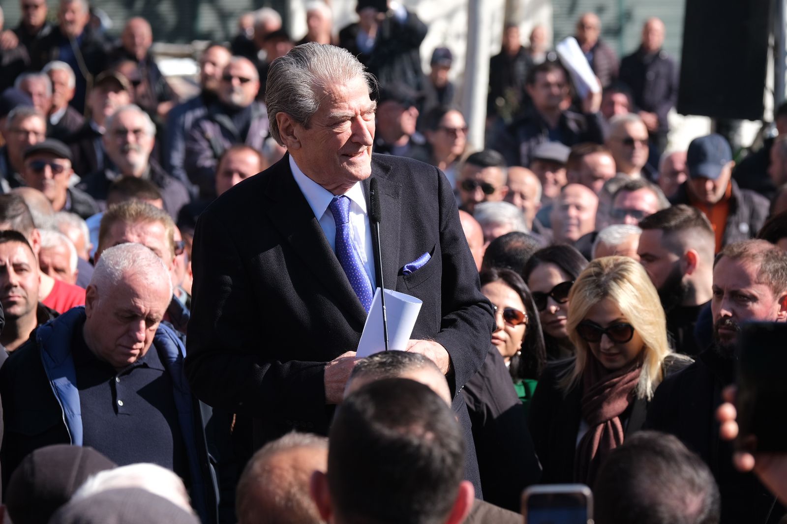 Berisha: Ky revolucion nuk është revolucion i PD. Në të vërtetë është një lëvizje e fuqishme shqiptare