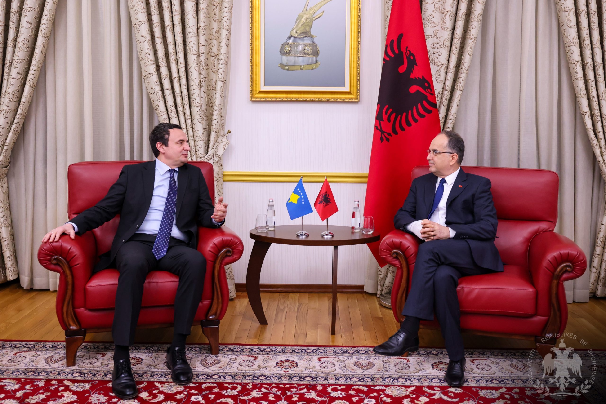 Takimi Begaj-Kurti, Kryeministri Kurti merr mbështetjen e Tiranës për marrëveshjen me Serbinë