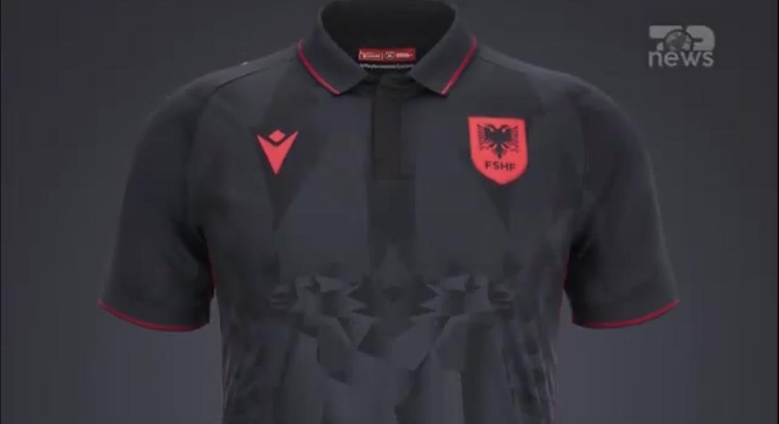 Pamje e re e kostumit sportiv të Kombëtares shqiptare