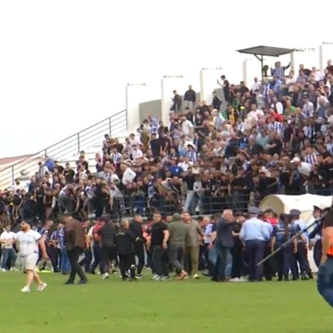 Në Rrogozhinë mund të rrihej fort albitri i ndeshjes Tirana-Bylis