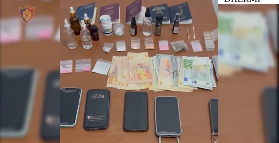 ‘Internacionale’ në qelitë e Vlorës, 5 të rinj në pranga për shpërndarje drogash sintetike nga Argjentina, Brazili, Italia etj