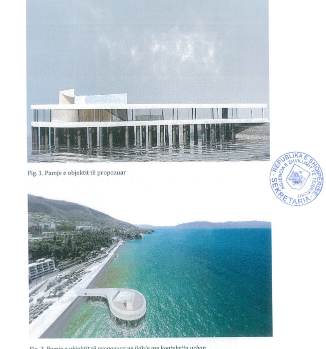 Hotel në det në Lungomare, habit Rama me Këshillin Kombëtar të Territorit