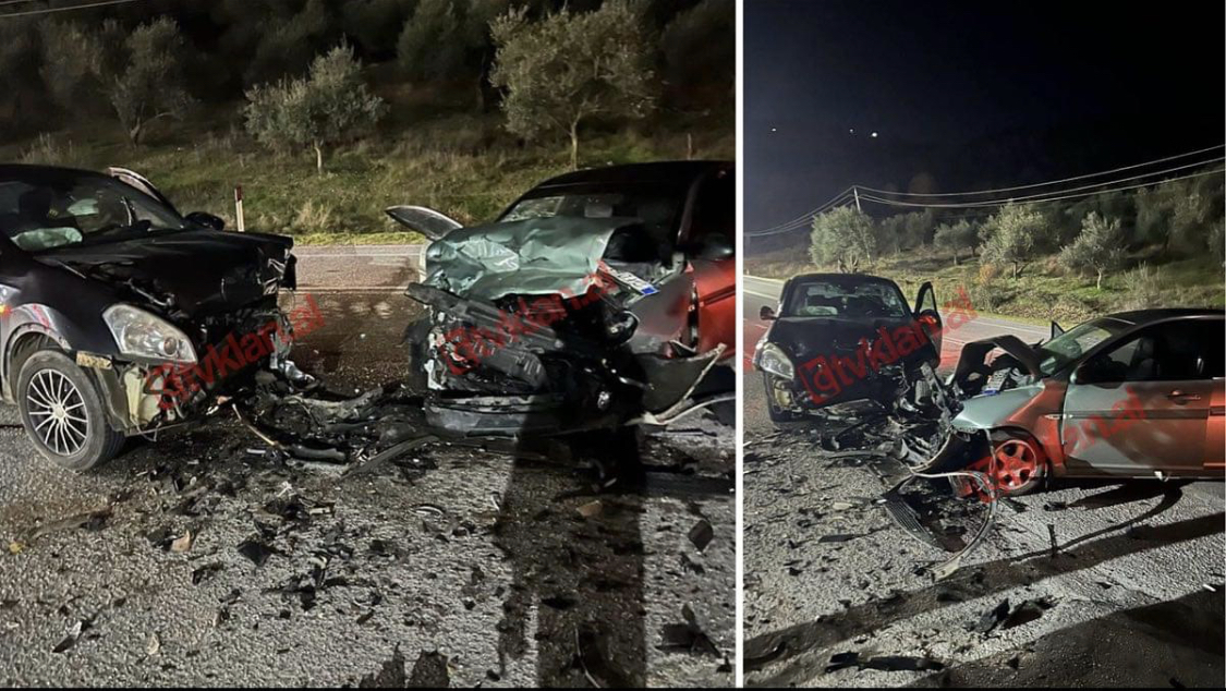 FIER/ 5 fëmijë përfundojnë në spital pas përplasjes së dy makinave