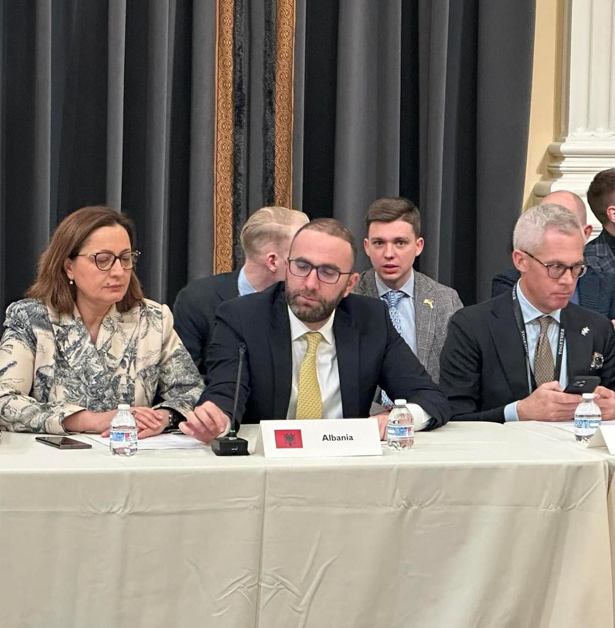 Gazment Bardhi në Uashington, merr pjesë në Komitetin për Sigurinë në Kongresin Amerikan