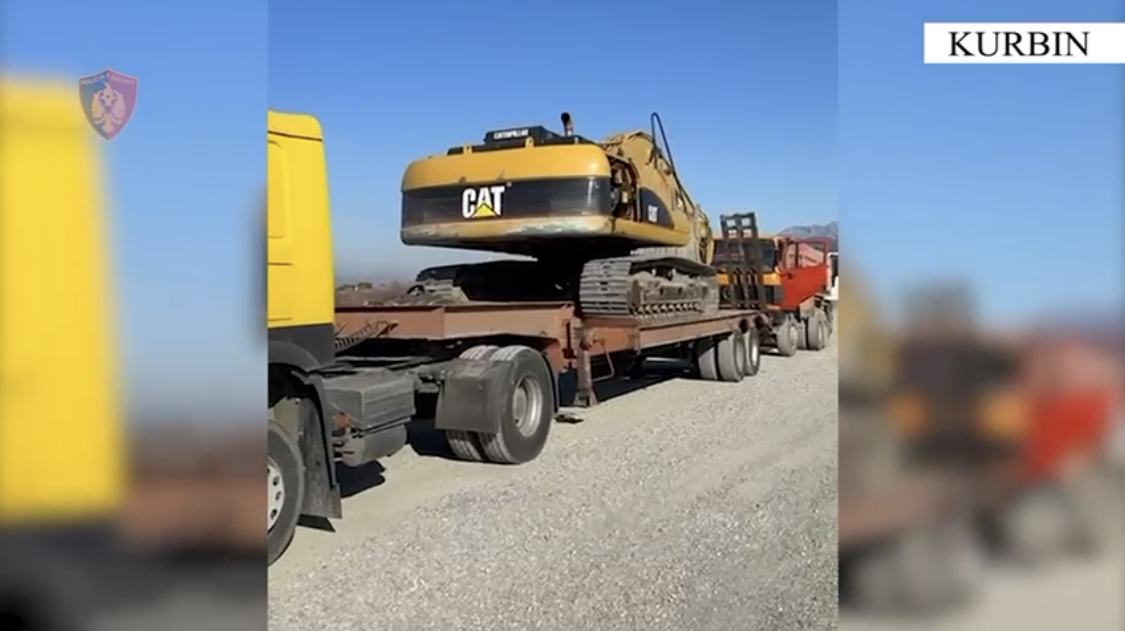 LUMI/ Sekuestrohen 5 makineri të rënda për shkatërrimin e shtratit të lumit Mat