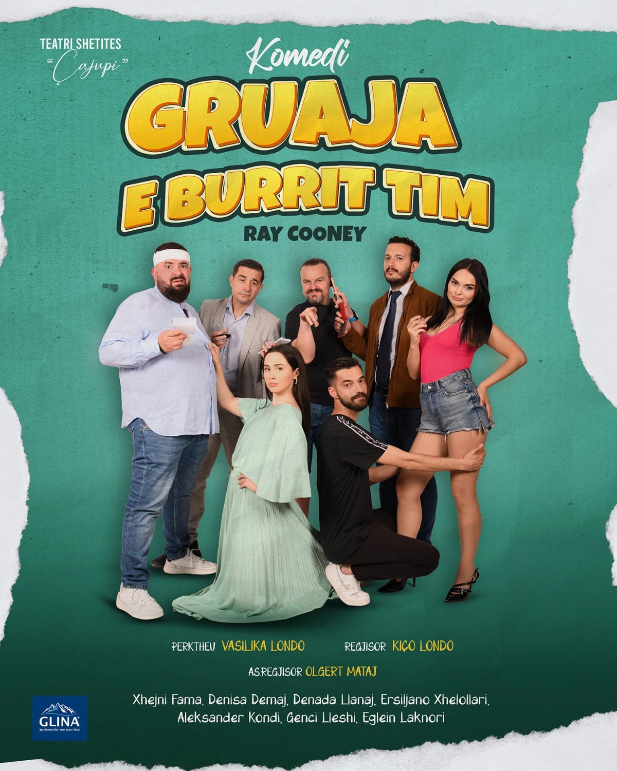 Komedia ‘Gruaja e burrit tim’, tjetër premierë e teatrit shëtitës ‘Çajupi’