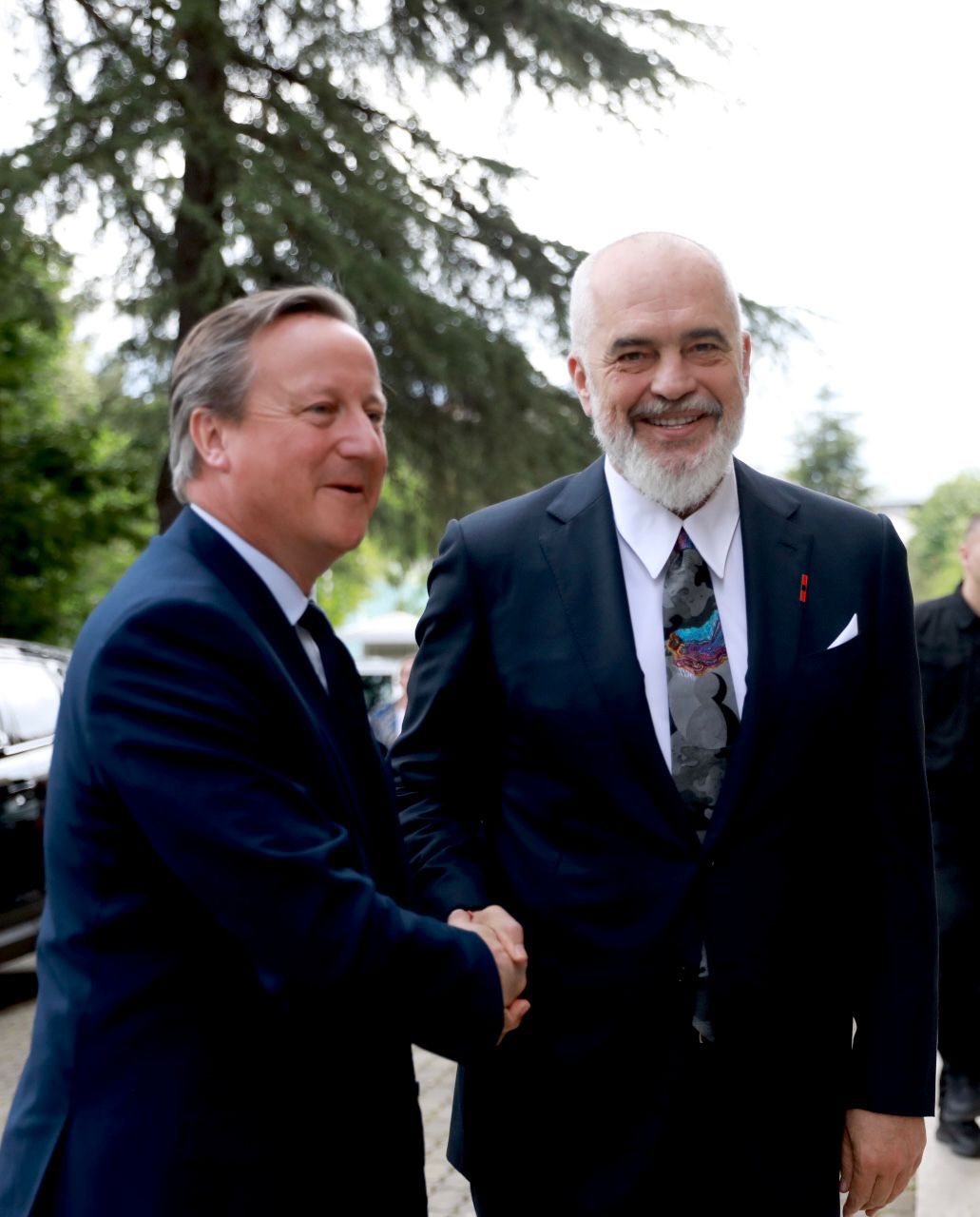 Cameron në Tiranë, takim me Ramën në Kryeministri