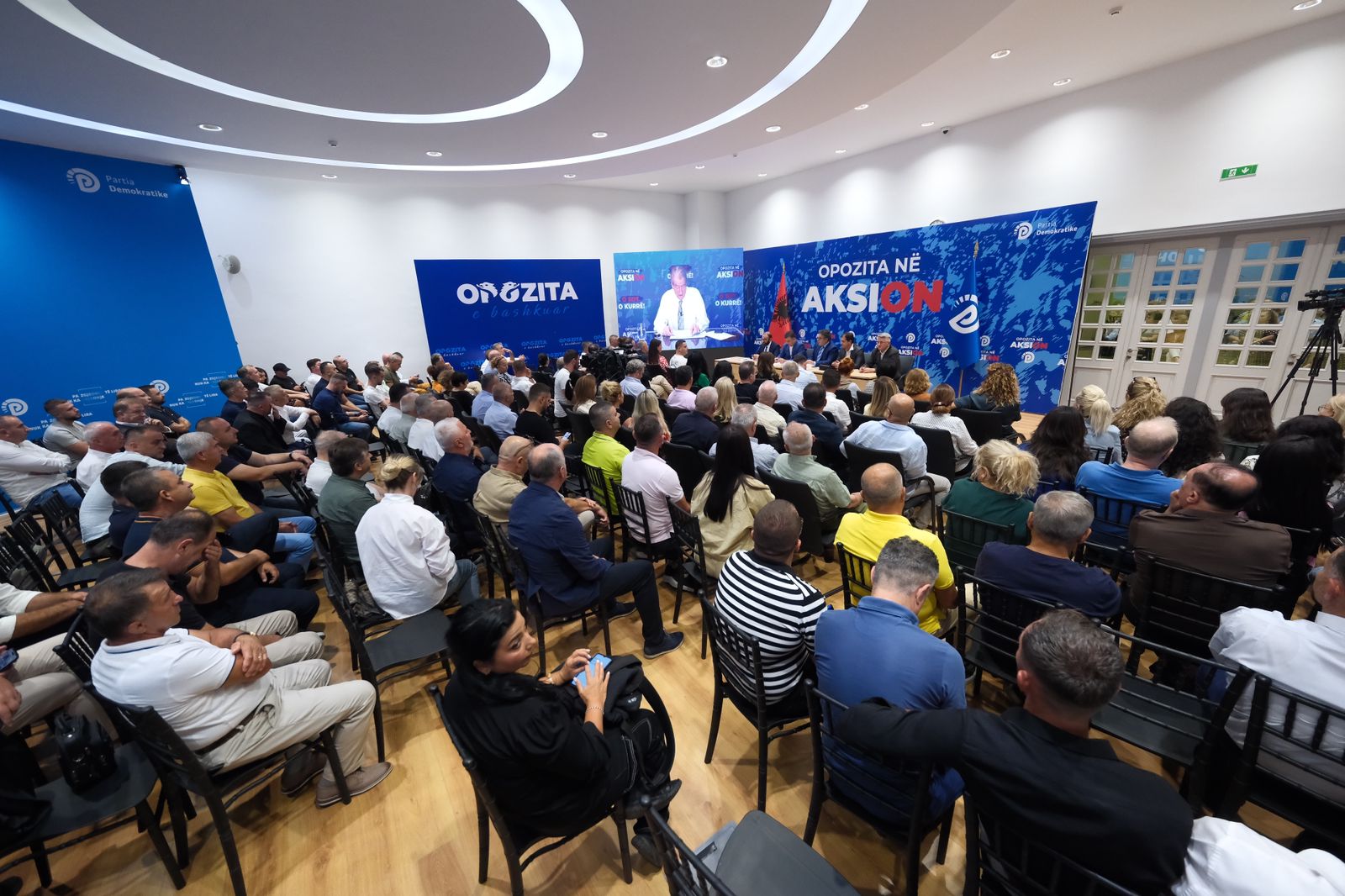 PD mbledh Këshillin Kombëtar, Berisha: Mbledhja më e rëndësishme. Luftuam në mbrojtje, tani në sulm