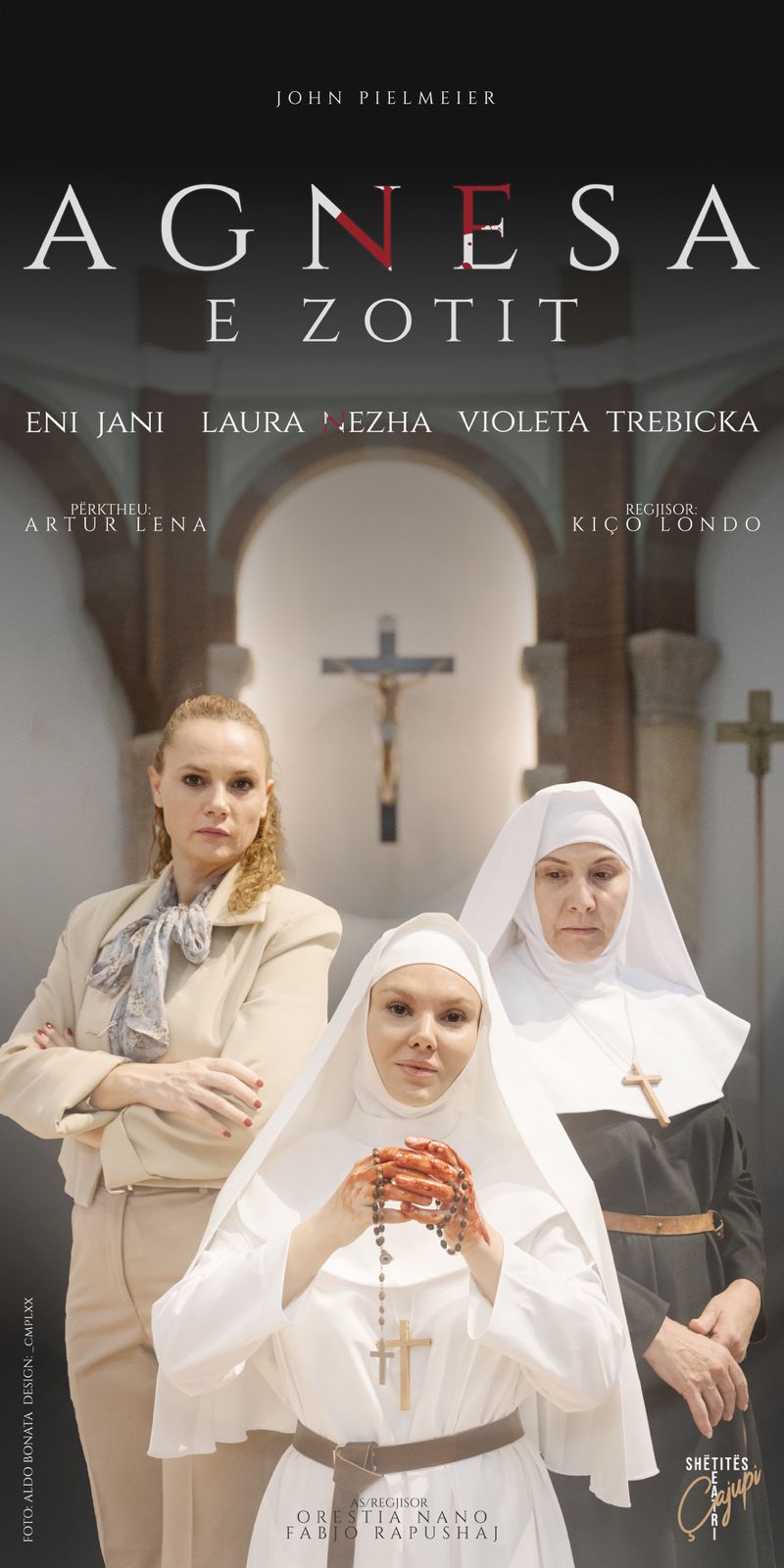 4,5 TETOR NË ELBASAN/ Shfaqja skenike e parezistueshme “Agnesa e Zotit”