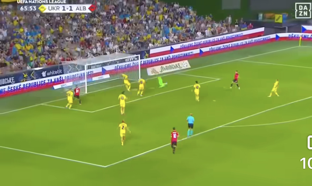 Shqipëria fiton ndaj Ukrainës, e nis me 3 pikë garën e Ligës së Kombeve