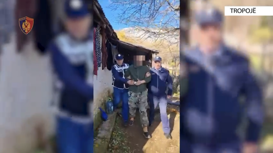 VIDEO/ Vrau në Tropojë, kapet në bjeshkë në një banesë të braktisur