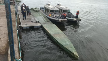 Kapen 225 tonë kokainë në një gjysëm-nëndetëse, sasia më e madhe e kapur në një aksion të vetëm