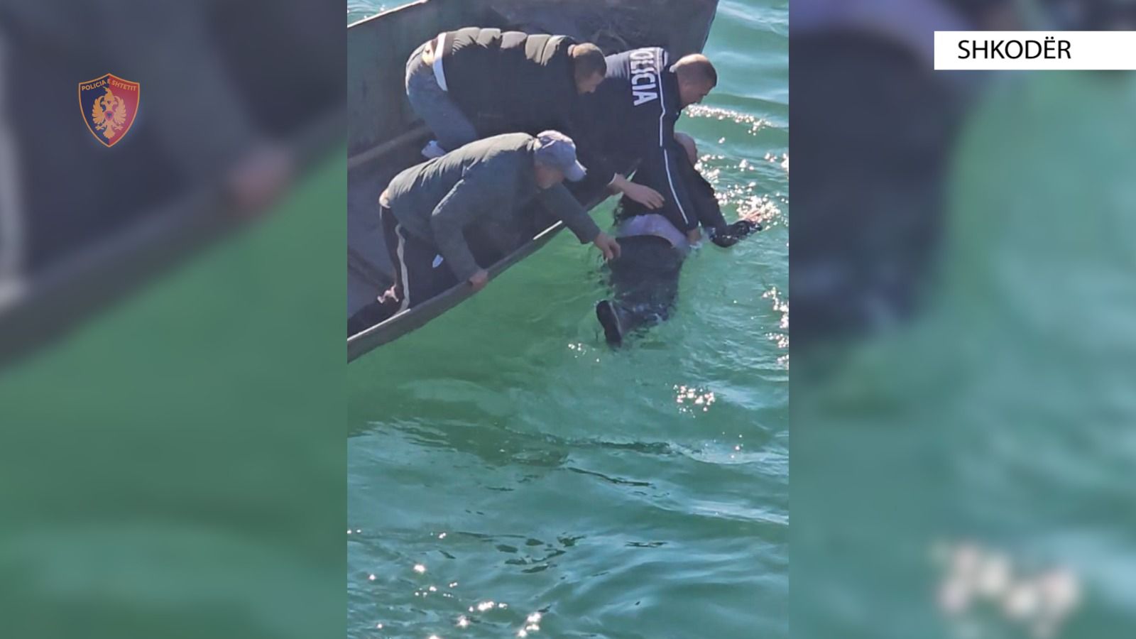 SHKODËR/ U hodh nga Ura e Bahçallëkut zë mos dilte më, por policët e shpëtuan