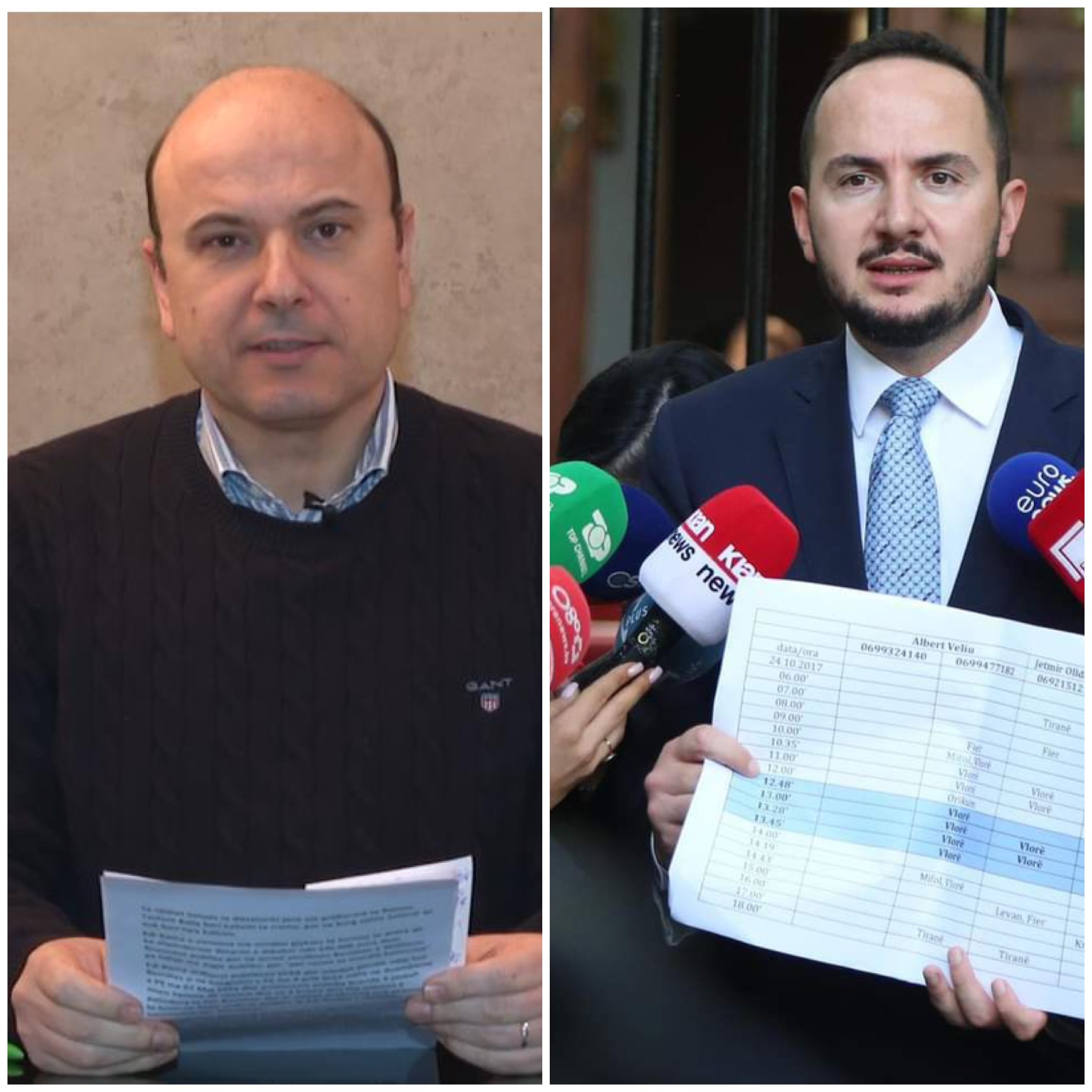 Festa e PD, Salianji dhe Malltezi përshëndesin nga burgu, njëri në qelitë e Fierit e tjetri në arrest shtëpie