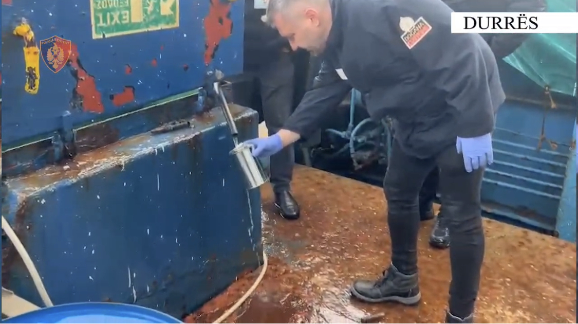 Sekuestrohet sasi e madhe nafte kontrabandë në Durrës