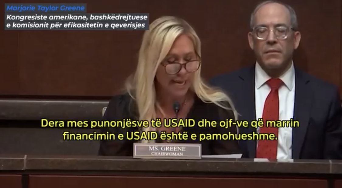 VIDEO/ Pyetja bombë në Kongresin amerikan: Pse USAID është përfshirë në përndjekjen e liderit të opozitës shqiptare?
