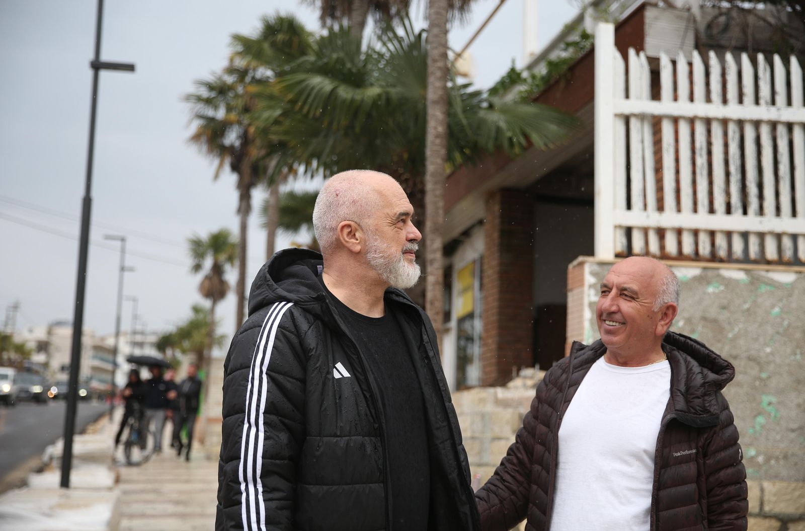 Bypassi i Ksamilit, Rama viziton aksionet elektorale në Sarandë