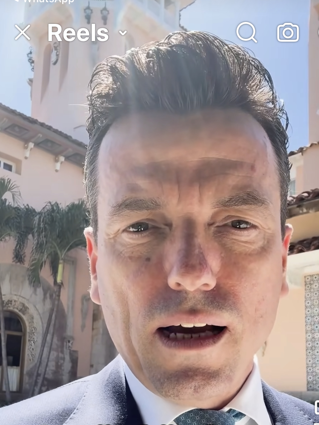 Shehaj në Mar-a-Lago, flet nga vila e Trump: Mbështetje për Shqipërinë dhe drejtësinë!